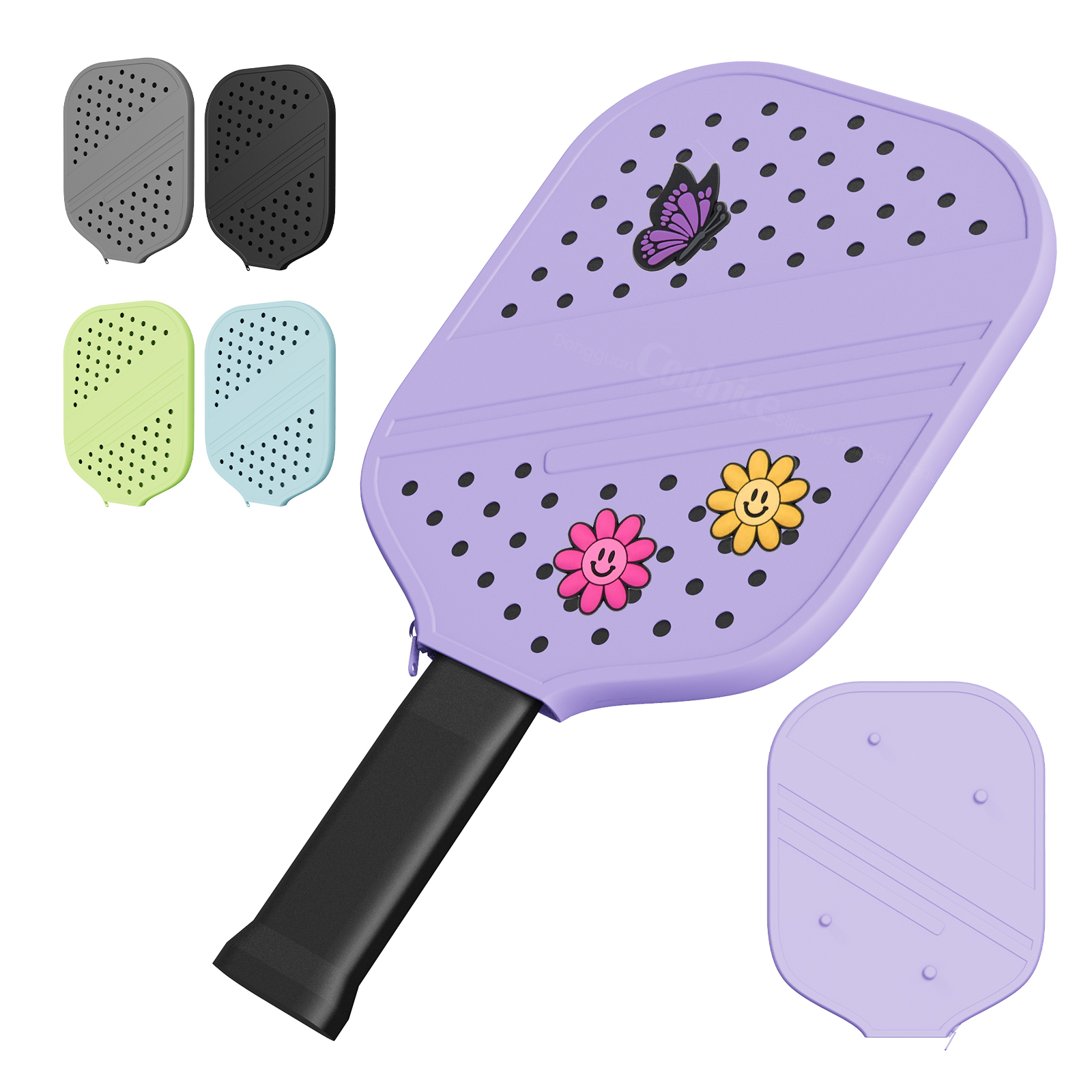 Best Selling Product 2026 Pickleball Accessory and Gift Racket Sleeve Paddle Storage Bag Silicone Protective Cover