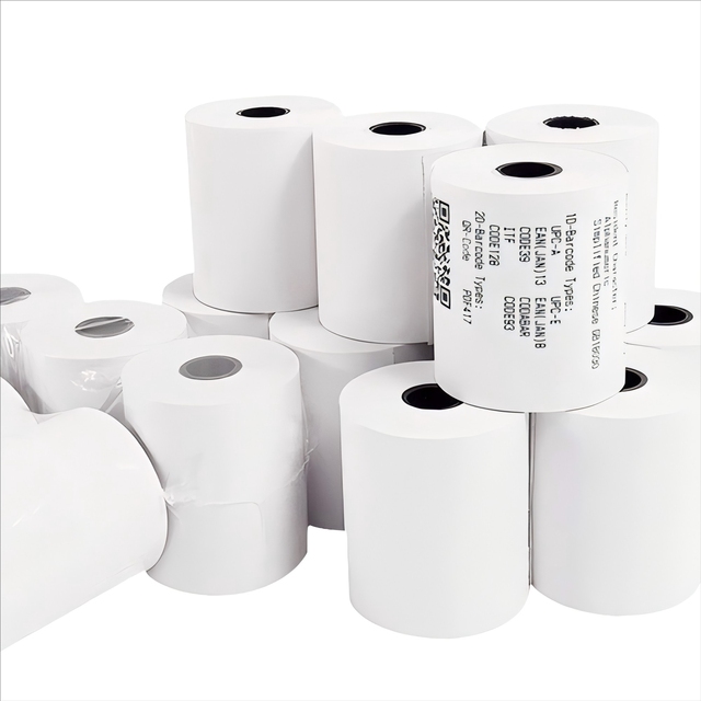 Professional Thermal Pos Paper 80 X 78 mm 80mm 57mm Thermal Paper 1 Inch Core 3-1/8 X 230 Thick Thermal Paper Rolling