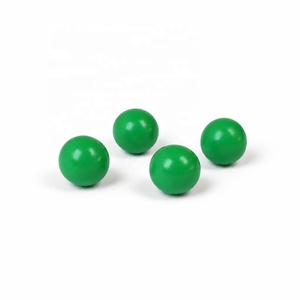 ZQURE <span class=keywords><strong>Boule</strong></span> de Pétanque Fluorescente Jack Cochonnet 30mm en <span class=keywords><strong>Bois</strong></span> pour Jeu de Pétanque - Product Image 4