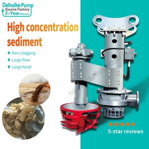 Pompe à lisier <span class=keywords><strong>submersible</strong></span> hydraulique avec agitateur pour drague de rivière à sable pompe à sable à énergie hydraulique - Product Image 3