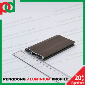 Profilé de porte et de voie en alliage d'aluminium 6063-T5 personnalisé pour Garage, Offre Spéciale - Product Image 4