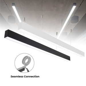1.2m1.5m 50W/40W luminaire <span class=keywords><strong>de</strong></span> bureau connectable 3000K-5000K <span class=keywords><strong>LED</strong></span> sélectionnable <span class=keywords><strong>plafond</strong></span> suspendu sous-sol boutique salle à manger bar CE Rohs - Product Image 1