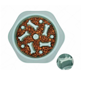 Tazón de Alimentación Lenta para Perros, Tazón para Comida Seca y Húmeda, Alimentación Saludable, Anti-Engolpes, Fácil de Limpiar, Tazón Duradero para Mascotas - Product Image 3