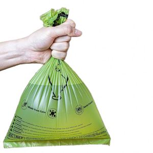 Sacs à crottes de chien biodégradables de haute qualité, personnalisés, à marque privée, 100 % étanches et respectueux de l'environnement - Product Image 4