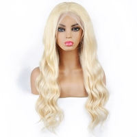Perruque Lace Frontale HD sans colle, Cheveux Humains Brésiliens Blond Miel 613, 4x4 5x5 13x4 13x6 360, Perruque Complète en Dentelle pour Femmes Noires