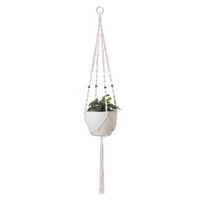 Set Moderno di Supporti per Piante in <span class=keywords><strong>Corda</strong></span> di Cotone per Interni ed Esterni - Porta Vasi Sospesi Ecologici - Product Image 2