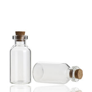 2ml 3ml 5m 7ml 10ml 15ml 20ml 30ml <b>Mini</b> <b>Bottles</b> With Cor Lids Wishing Message Glass Vials Pudding Glass With Cork Wooden Stopper - Product Image 3