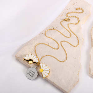 Collar de girasol giratorio para mujer, diseño de concha, superventas, dragón grande, joyería - Product Image 4
