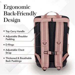 Sac à dos pour chien, grand modèle, pour vélo, avec crochets décoratifs pour sac à dos, sac d'extérieur, échantillon gratuit - Product Image 2