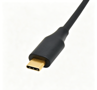 Cable de Datos USB 3.1 con Función Completa, Chapado en Oro, Tipo C Macho a USB Tipo C Hembra, Montaje en Panel