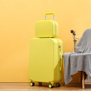 Maleta <span class=keywords><strong>de</strong></span> <span class=keywords><strong>barbero</strong></span> abierta delantera <span class=keywords><strong>de</strong></span> mano amarilla coreana con juego <span class=keywords><strong>de</strong></span> equipaje <span class=keywords><strong>de</strong></span> ABS con luces doradas - Product Image 3