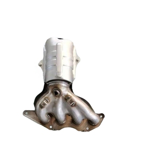 Convertidor catalítico de alto rendimiento para sistema de escape automotriz para modelos BYD M6 (4G69) 2.4L 2011-2014 Euro IV. - Product Image 1