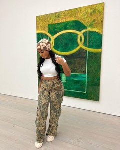 Pronto per la Spedizione Taglie XS-2XL Abbigliamento Donna Moda <span class=keywords><strong>Pantaloni</strong></span> <span class=keywords><strong>con</strong></span> Stampa Digitale - Product Image 2