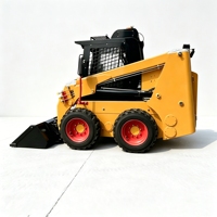 Nuovo Minipala ZM da 6 Tonnellate Euro5 con Funzione Retroescavatore/Skid Steer/Cingolata, Tritaceppi a Benzina 4x4 a Basso Profilo