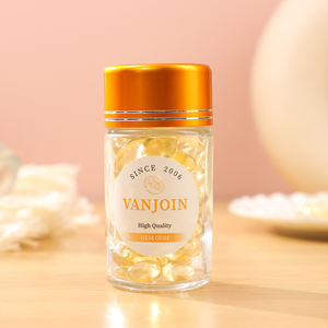 カスタムラベル 80ml 100ml 高透明ガラスカプセル ビタミンガラスボトル 詰め替え可能錠剤サプリメントボトル スクリューキャップ付き - Product Image 2