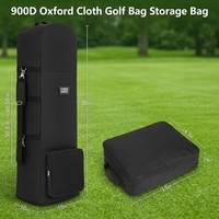 Sac de rangement pour sac de golf Oxford, vente directe usine, imperméable, anti-UV, anti-poussière, taille et logo personnalisables