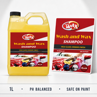 Cire Nano 4L de Haute Qualité, Solution de Lavage Auto pH Équilibré, Nettoyage Rapide et Facile, Formule Blanchissante, Ratio de Dilution 1:100, Parfum Pomme