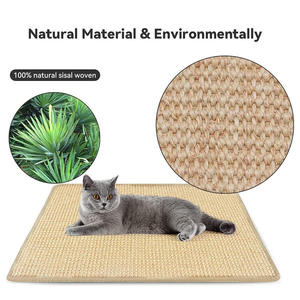 Tapis à gratter pour <span class=keywords><strong>chat</strong></span> Meubles de <span class=keywords><strong>canapé</strong></span> Protecteur <span class=keywords><strong>anti</strong></span>-rayures Sisal naturel Tapis à gratter pour <span class=keywords><strong>chat</strong></span> <span class=keywords><strong>Griffe</strong></span> de meulage - Product Image 2