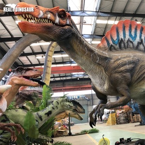 Nouveau modèle animatronique Spinosaurus grandeur nature en résine et métal pour la vente d'amusement intérieur de parc d'aventure pour enfants - Product Image 6