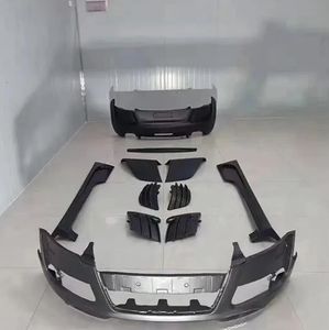 Runde Offre Spéciale FRP matériel mise à niveau R8 Style Kits de carrosserie pour 2008-2014 <span class=keywords><strong>Audi</strong></span> <span class=keywords><strong>TT</strong></span> pare-chocs avant pare-chocs arrière jupes latérales de haute qualité - Product Image 6