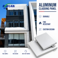 Panneau de façade métallique architectural moderne perforé découpé au laser, plaque décorative en aluminium massif, étanche pour extérieur, salle de bain, hôtel