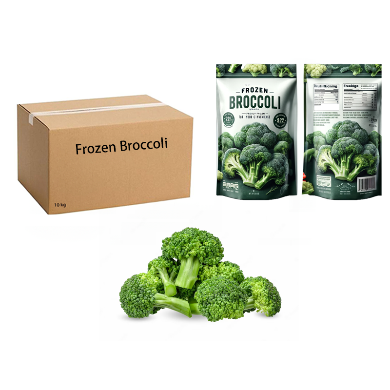 Top Sale Vegetable Factory Price IQF Good Quality IQF Frozen Wholesale Broccoli in Bulk
