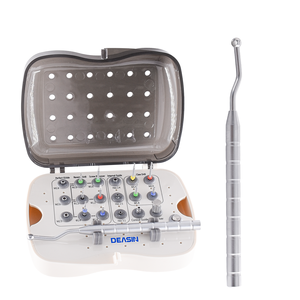 Dispositivo di ripristino dell'impianto dentale Kit di rimozione della vite fratturata per rimuovere l'odontoiatria impianto di rimozione strumenti di trapano a vite rotto - Product Image 1