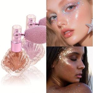Iluminador Vegano Personalizado de Alta Calidad para Rostro y Cuerpo, Spray Iluminador Vegano, Polvo Brillante para el Cuerpo - Product Image 2