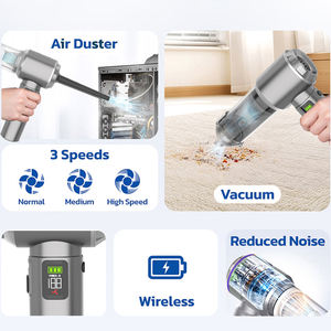 مكنسة كهربائية لاسلكية للسيارة بقوة شفط 18000 باسكال، تعمل بالبطارية، محمولة باليد - Product Image 3