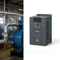 Convertisseur de fréquence industriel triphasé 380V, variateur de fréquence VFD, variateur de vitesse AC, économie d'énergie, variateur de fréquence pour pompe, ventilateur, machines