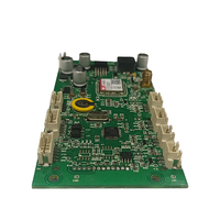 Carte de contrôle pour purificateur d'eau 4G IoT avec paiement QR, double capteur de débit, 3 vannes, écran 128x64, eau froide et chaude, PCBA OEM ODM