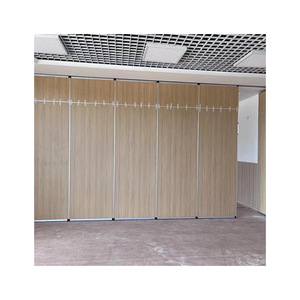 Portes pliantes mobiles et cloisons pour hôtel, restaurant, salle de conférence, salle de banquet - Design moderne en métal/bois - Product Image 5