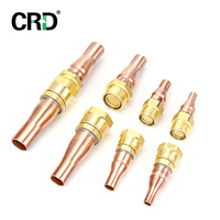 Fournisseur en gros de raccords de réfrigérant à connexion rapide CRD pour climatiseurs mini-split HVAC, raccord en laiton sans brasage