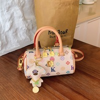 Sac à bandoulière coloré pour femme, élégant et polyvalent, sac à main de créateur célèbre pour filles
