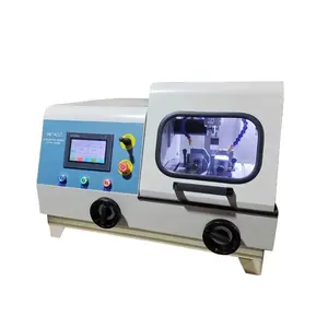 CE certificata Q-100B laboratorio automatico metallurgico macchina per il taglio dei campioni di metallografia apparecchiatura di prova