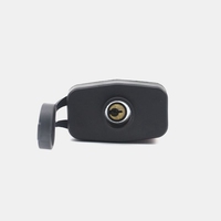 YH9108 Serrures de qualité supérieure de sécurité supérieure Cadenas en fer laminé à longue manille avec serrure grise à cylindre en laiton gris
