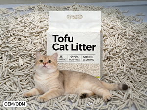 Apple Lemon Scented Eco-Friendly Fast Clumping Strip Dust-free Water-absorbing <strong>Deodorizing</strong> 10KG Tofu <strong>Cat</strong> <strong>Litter</strong> - Product Image 1