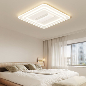 Ventilador de Techo sin Aspas Qiaosheng con Doble Fuente de Luz, Control Remoto, Lámpara Inteligente para Sala de Estar y Dormitorio - Product Image 3