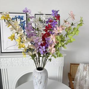 Popolare Laburnum Artificiale Pendente, Fiori di Fagiolo e Glicine Densi, Piante Verdi per Decorazioni Domestiche, Alberghi e Matrimoni - Product Image 4