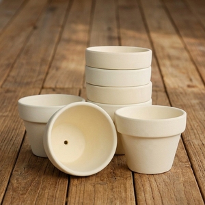 Pots en terre cuite Art Déco, lot de 24, 3,15 pouces, mini-trous de drainage, kit intérieur/extérieur, plantes succulentes, fleurs, cactus - Product Image 6
