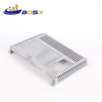 Pièces de précision en aluminium moulé ADC12, dissipateur thermique électronique, échangeur de chaleur, boîtier d'alimentation, dissipateur thermique de chargeur