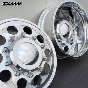 Jantes forgées de luxe chromées polies à déport profond, sur mesure 8x200 8x165.1 22 24 26 28 <span class=keywords><strong>30</strong></span> pouces pour Ford F350 F450 Dordge - Product Image 4