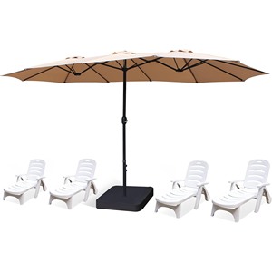 Sombrillas y Parasoles en Oferta, Muebles de Exterior para Playa y Cafetería, Alta Calidad, Personalizables, Resistentes al Viento e Impermeables - Product Image 5