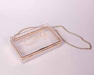 Bolso de Mano de Resina Colorida para Mujer con Material Duradero, Diseño Elegante, Perfecto para Fiestas Nocturnas y Reuniones - Product Image 4