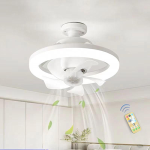 <span class=keywords><strong>Ventilateur</strong></span> de <span class=keywords><strong>Plafond</strong></span> LED Moderne avec Lumière et Télécommande, Lampe <span class=keywords><strong>Ventilateur</strong></span> pour <span class=keywords><strong>Chambre</strong></span> Salon Cuisine Salle à Manger - Product Image 2