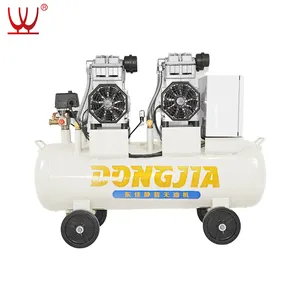 10 Bar Direct Drive Oil Free Silent Piston Reciprocating Air Compressor with Fast Shipping