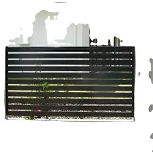 Tấm Chắn Hàng Rào Nhôm Kim Loại Riêng Tư Cho Vườn Ngang