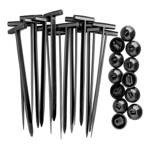 Attache rapide double face LTS Litai à trou traversant, serre-câble en nylon pour voiture, fixateur universel de garde-boue de coffre, clip auto - Product Image 1