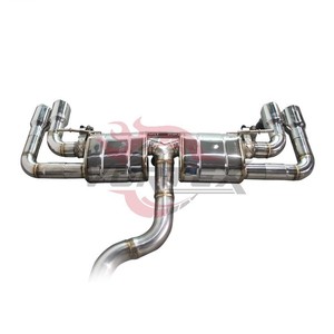 Échappement arrière à soupapes en acier inoxydable Vortex pour Audi TTS TT 8S 2.0T 2014-2023 Son sportif à distance - Product Image 4