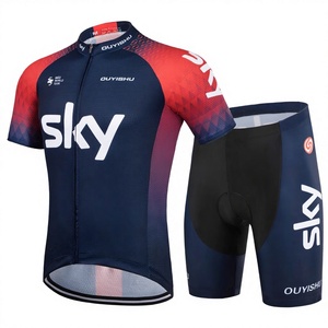 Nouvelle tenue de cyclisme à manches courtes <span class=keywords><strong>Tour</strong></span> de France, vêtements de sport pour vélo de route, respirants, pour hommes, femmes et enfants, combinaison de patinage de vitesse - Product Image 1